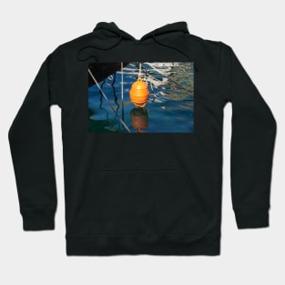 Orange float. Hoodie